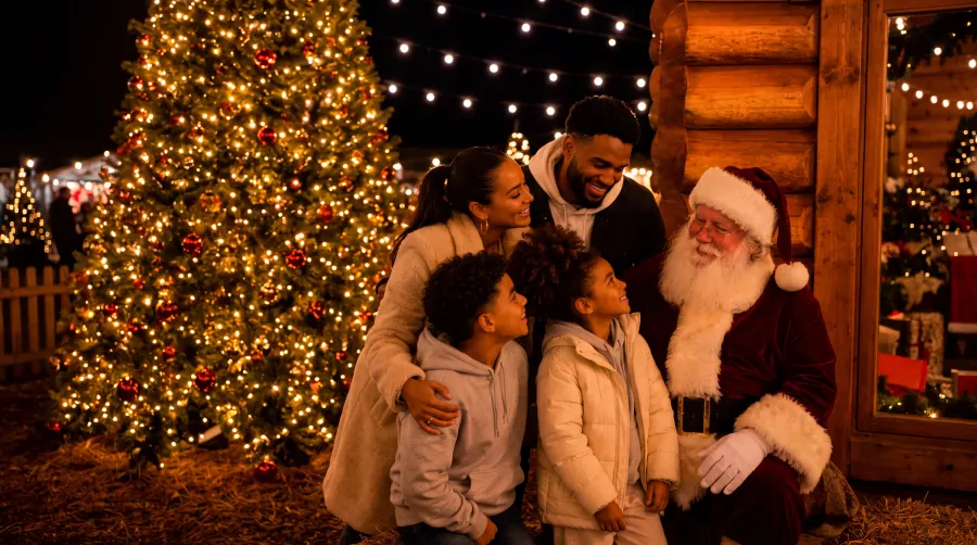 Holiday Portraits with Santa