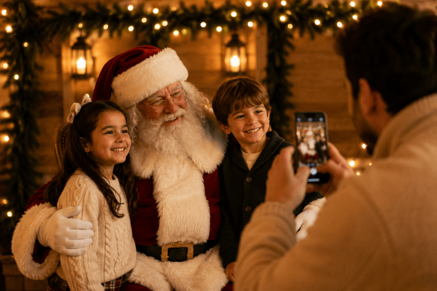 Holiday Portraits with Santa